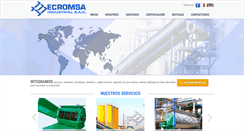 Desktop Screenshot of ecromsa.com.pe